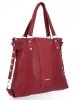Torebka Damska typu Shopper Bag XL firmy Bee Bag Bordowa